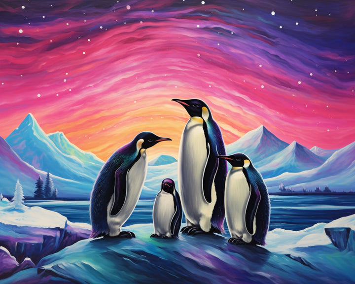 Pinguïns op het IJs