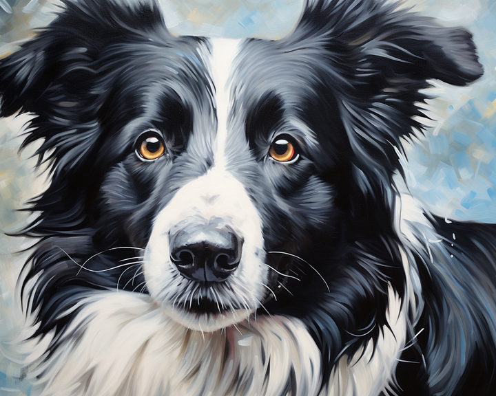 Border Collie Portret