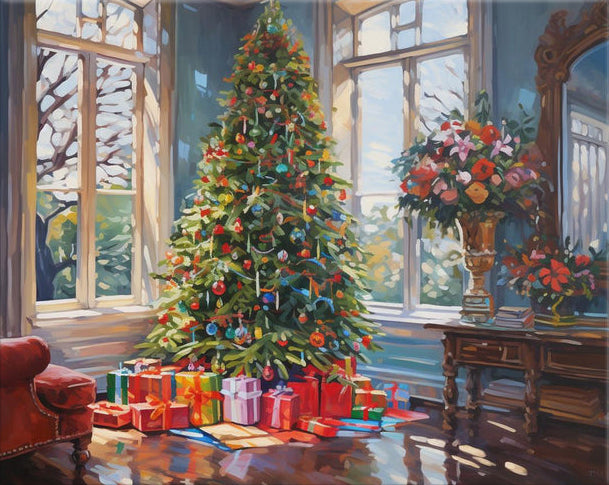 Kerstboom met Cadeaus