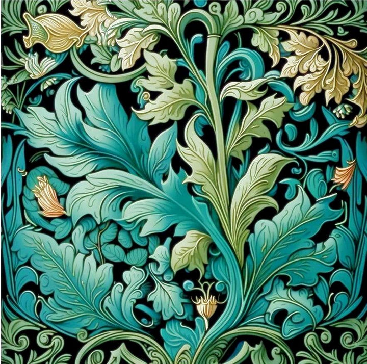 Botanisch Bladpatroon