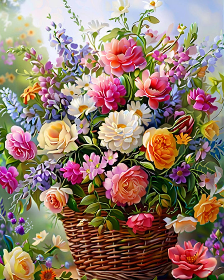 Mand vol Bloemen