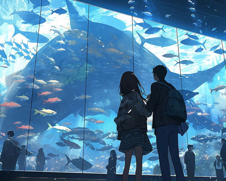 Samen bij het Aquarium